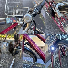★電動アシスト自転車 ２１テクノロジー ２６インチ★通勤通学買い物に！の画像