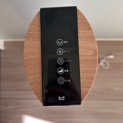 タワー型扇風機　リモコン付きの画像