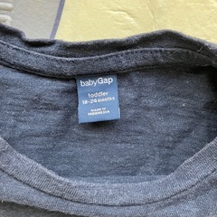 ベビー服 長袖 80-90 babyGapの画像