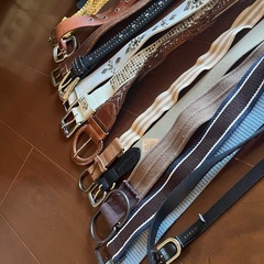 ベルト15種類　レディースの画像