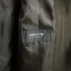コート2着　コムサ濃茶　ブラウニーライトグレーの画像