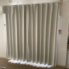 ニトリ遮光1級カーテン＆遮熱・遮像レース 8枚セットの画像