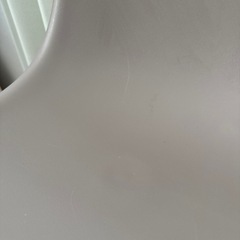 ニトリ 北欧風シンプルシェル型チェア 椅子 ダイニングチェア　グレージュ④の画像