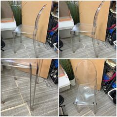 ビクトリアゴースト VICTORIA GHOST クリスタル チェア  kartell イタリア家具の画像