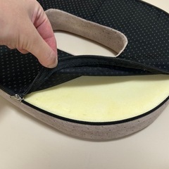 美品！整骨院推薦 硬め 円座クッションの画像