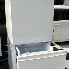 シャープノンフロン冷凍冷蔵庫SJ-D14F-Wの画像