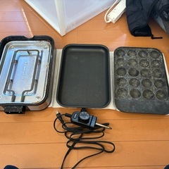 ホットプレート たこ焼き器の画像