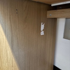 IKEA MICKE デスク（オーク調）の画像