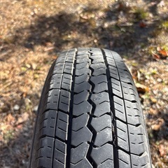 軽自動車　タイヤ、ホイールセット1本の画像