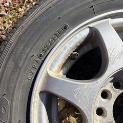 軽自動車　タイヤ、ホイールセット1本の画像