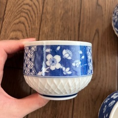 湯呑み茶托5つセットの画像