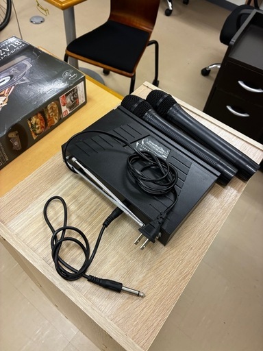 ワイヤレスマイク2個セット