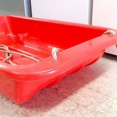 ジャンボそり 91cm 赤いジャンボソリ 大型ボブスレー ジャンボスレー 大 除雪そり ☆ 札幌市北区屯田 の画像