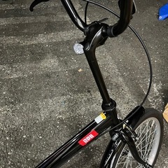 【美品・手渡し歓迎】ダイワサイクル 20インチ 折りたたみ自転車 リリパット 黒の画像