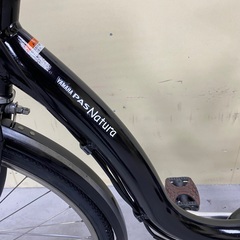 181丁寧に整備済　新基準良品　ヤマハ　電動アシスト自転車26インチ　人気色中古車　前タイヤ新品の画像