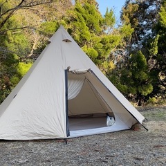 【美品】DoDワンポールテントＬの画像