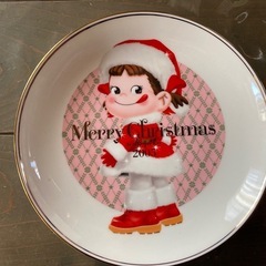 ペコちゃんクリスマスお皿7枚の画像