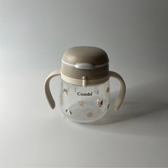 Combi 子ども用コップ クリア/ベージュの画像