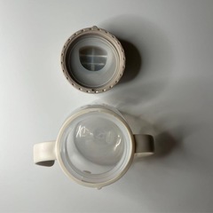 Combi 子ども用コップ クリア/ベージュの画像