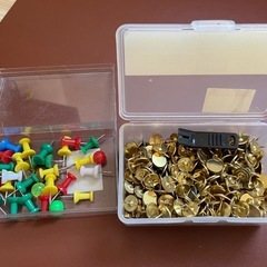 差し上げます　画鋲、ピンの画像