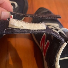 new balance 17cm 373 テープ難ありの画像