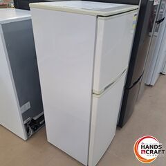 ✨アビテラックス　中古　AR-143E　冷凍冷蔵庫　138ℓ　2018年製　ホワイト ※色やけ有り✨うるま市田場✨の画像