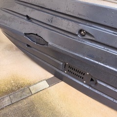 【使用2回のみ】ブラックシーカヤック本体 デュアルフィン付きの画像