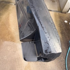 【使用2回のみ】ブラックシーカヤック本体 デュアルフィン付きの画像