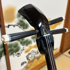 沖縄三線！新品！貴重！知念大工型！本蛇皮！本張り！【一枚張り】㉑の画像