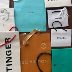 シャネル、グッチ、セリーヌ、バレンシアガなど、ブランド紙袋セットの画像