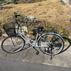 中古　26インチママチャリ自転車　の画像