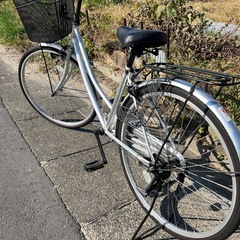 中古　26インチママチャリ自転車　の画像