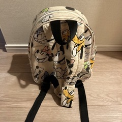 ZARA キッズ　キラキラ　ディズニー　リュックの画像