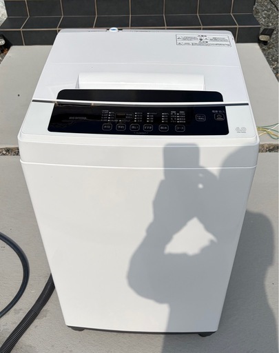 最終処分 アイリスオーヤマ 全自動洗濯機 6kg（型番 IAW-T602E）