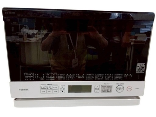 TOSHIBA 簡易スチームオーブンレンジ 石窯ドーム　EP-PD7 ホワイト