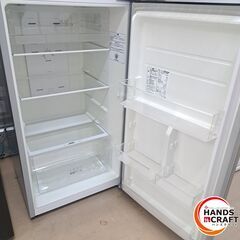 ✨ハイセンス　中古　HR-B2301　冷凍冷蔵庫　227ℓ　2019年製　シルバー　６ヶ月保証✨うるま市田場✨の画像
