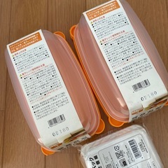 食品保存容器　タッパーの画像