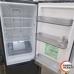 ✨東芝　中古　GR-V17BS(K)　冷凍冷蔵庫　170ℓ　2023年製　ブラック　６ヶ月保証✨うるま市田場✨の画像