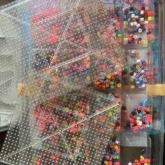 アクアビーズ アイロンビーズ 色々の画像
