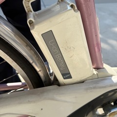 Panasonic 電動アシスト　24インチ　6.6ahの画像