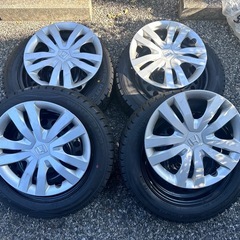 【バリ山】DUNLOP WINTER MAXX WM02 185/60R15 2024年の画像
