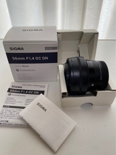 レンズ SIGMA 56mm  F1.4 DC DN for Sony E-mount