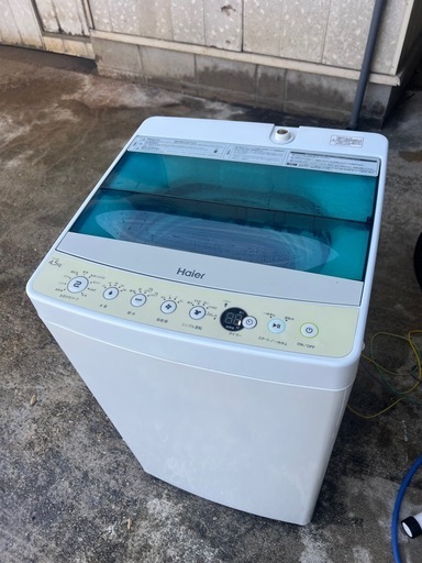 ★激安 Haier 2019年製 洗濯機 4.5kg 一人暮らし