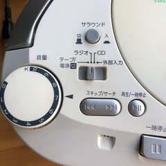 NO：5020東芝CDラジオカセットレコーダー‼️超お買い得品❣️の画像