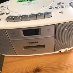 NO：5020東芝CDラジオカセットレコーダー‼️超お買い得品❣️の画像