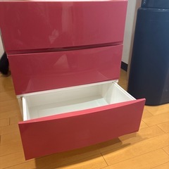 収納ケース　衣装ケース　３段の画像