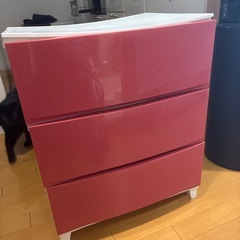 収納ケース　衣装ケース　３段の画像