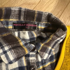 重ね着風ニットとスキニー２点セットの画像