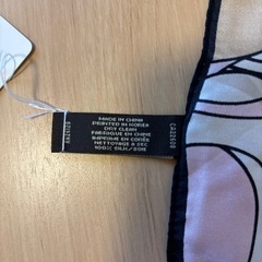 新品タグ付き！coachスカーフの画像