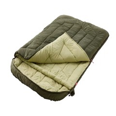 Coleman コールマン ハドソンダブル　2人用寝袋 二人用 1人でゆったりでも◎ 大型 特大 寝袋 大人2人（子供3人可）最低使用温度 -13℃の画像